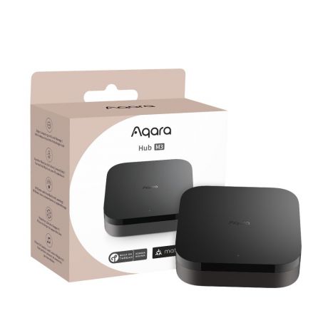 Aqara M3 hub (EU), with Wi-Fi, Ethernet, Zigbee, Thread, Bluetooth, IR support