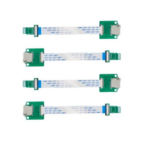 UCTRONICS Micro SD to SD Card Male to Female Flexible Extender, 15cm