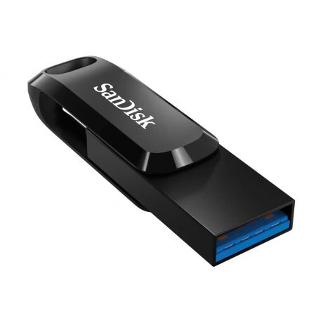 USB 3.1 Stick Sandisk Ultra Dual Drive Go 128GB με σύνδεση USB-C & USB-A Μαύρο