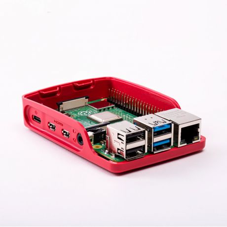 Official Raspberry Pi 4 Model B Red/White θήκη / κουτί