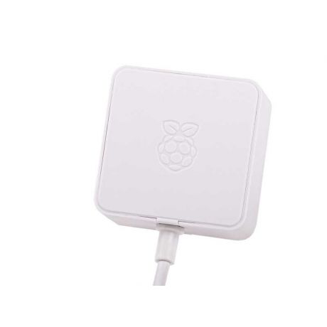 Raspberry Pi 4 Official μετασχηματιστής στα 3A (15,3W) USB-C (Άσπρος)