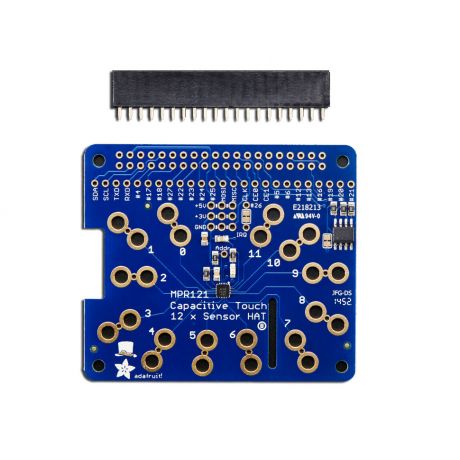 Adafruit Capacitive Touch HAT for Raspberry Pi - Mini Kit - MPR121