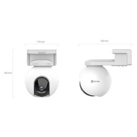 EZVIZ CAMERA HB8 2K 4MP Battery-Powered