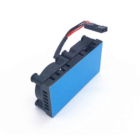 Dual Cooling Fans Heatsink Kit with Adhesive Tape For Raspberry Pi 4/ 3
