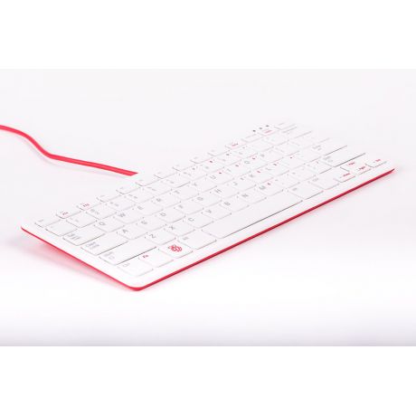 Raspberry Pi Official Keyboard και Hub US (Red/White)