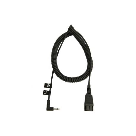 CORD 2m COILED w 2.5mm PLUG QD CORD FOR PANASONIC