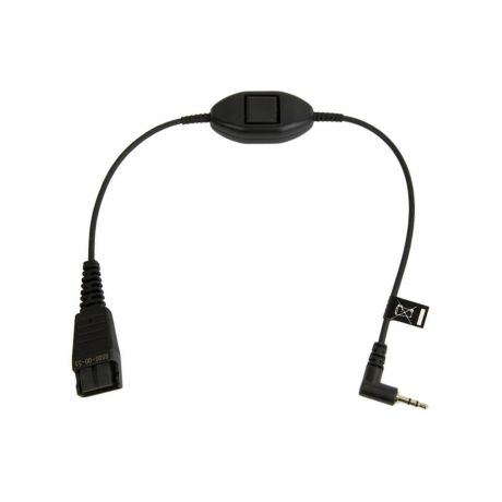 QD CORD w.PTT  2,5mm GOLDPL.TIP