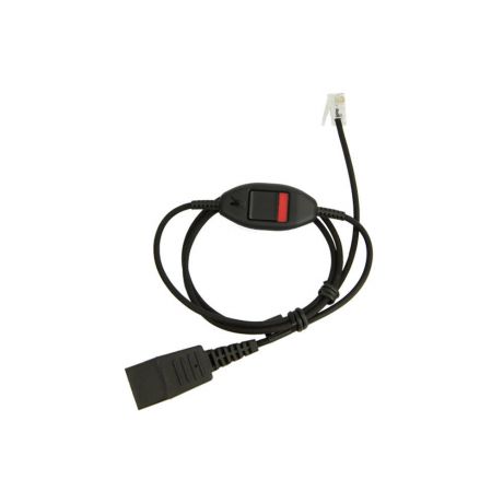 QD MUTE CABLE, STRAIGHT 0.8m, QD TO MOD 4/4