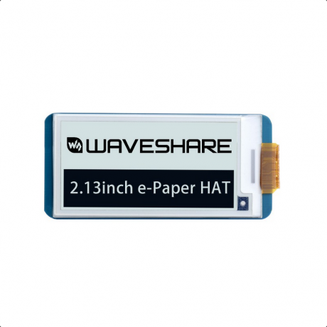 2.13inch e-paper display 250x122, HAT for Raspberry Pi