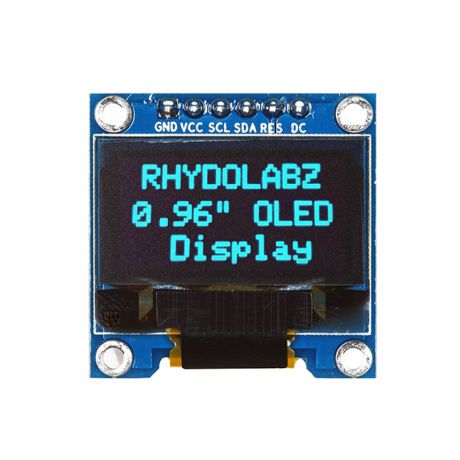 OLED Display Module 6Pin 0.96 Inch IIC/SPI Serial 128x64 Blue