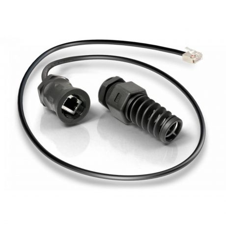 QuWireless QuRJ45 Outdoor IP68 RJ45 Socket Adapter  38cm QRJ45-L
