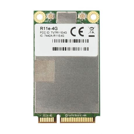 MikroTik R11e-4G, LTE miniPCI-e card for bands 3,7,20,31,41n,42,43
