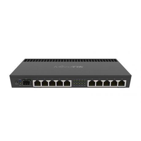 MikroTik RB4011iGS+RM, 4x1.4GHz, 1GB, 10xGigabit, 1xSFP+, PoE out, L5