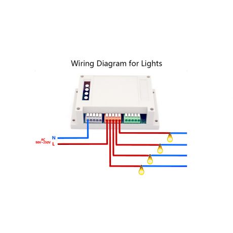 Sonoff 4CH R2 - 4 Channel Din Rail Mounting WiFI Relay Switch