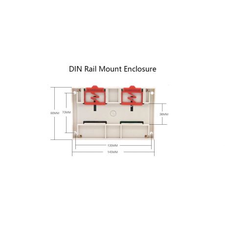 Sonoff 4CH R2 - 4 Channel Din Rail Mounting WiFI Relay Switch