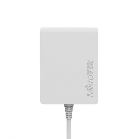 MikroTik PL7400, PWR-Line, Power adapter with PWR-LINE functionality for microUSB powered MikroTik router