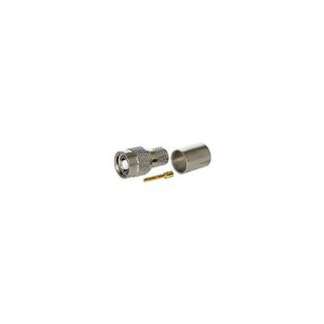 RP-TNC Female Crimp connector for 400, RG-8 series cable